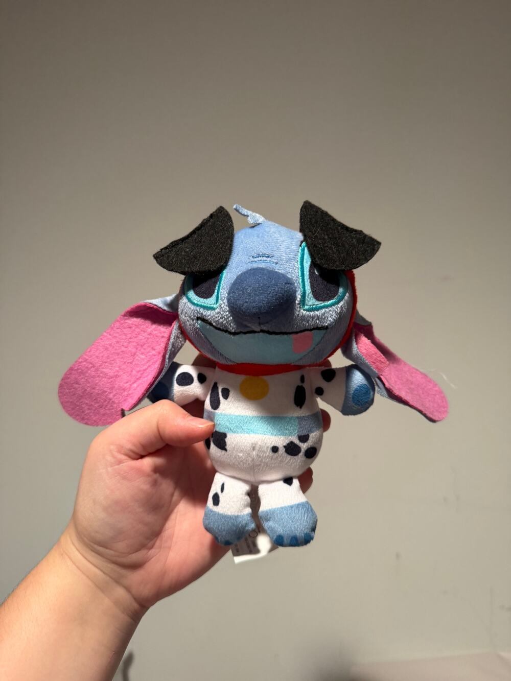 Disney 100 Stitch in Costume Dalmatian Pongo 6” Plush Stuffed Animal